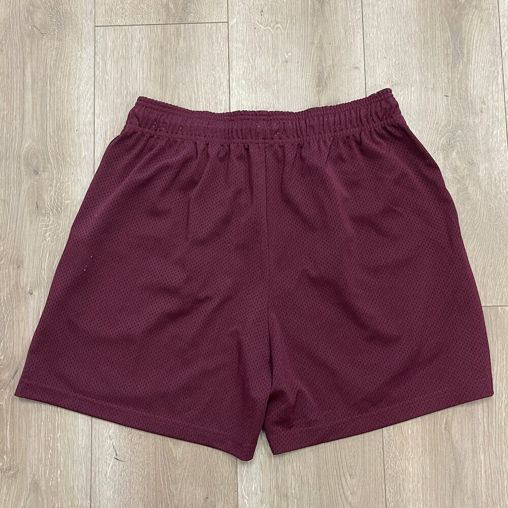 Fw20 Eric Emanuel Ee Basic/Core Short Maroon/Yell… - image 2